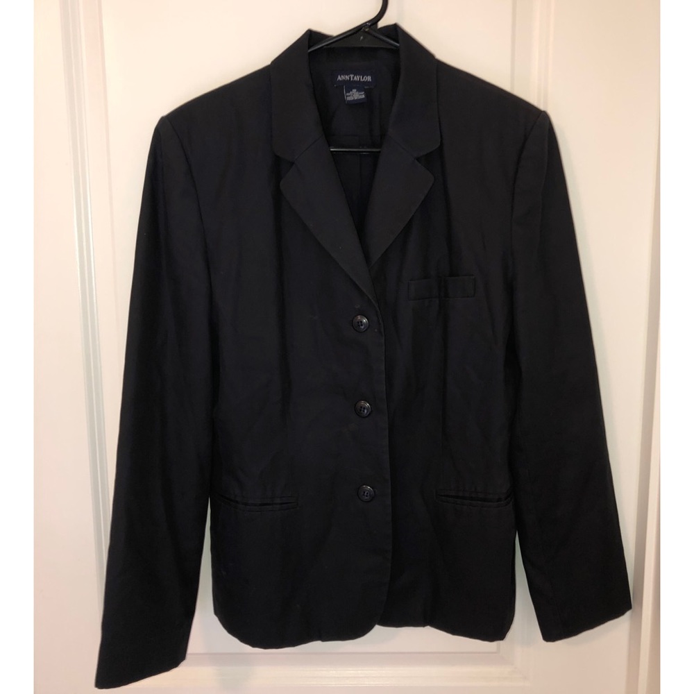 Ann Taylor Cotton Blazer